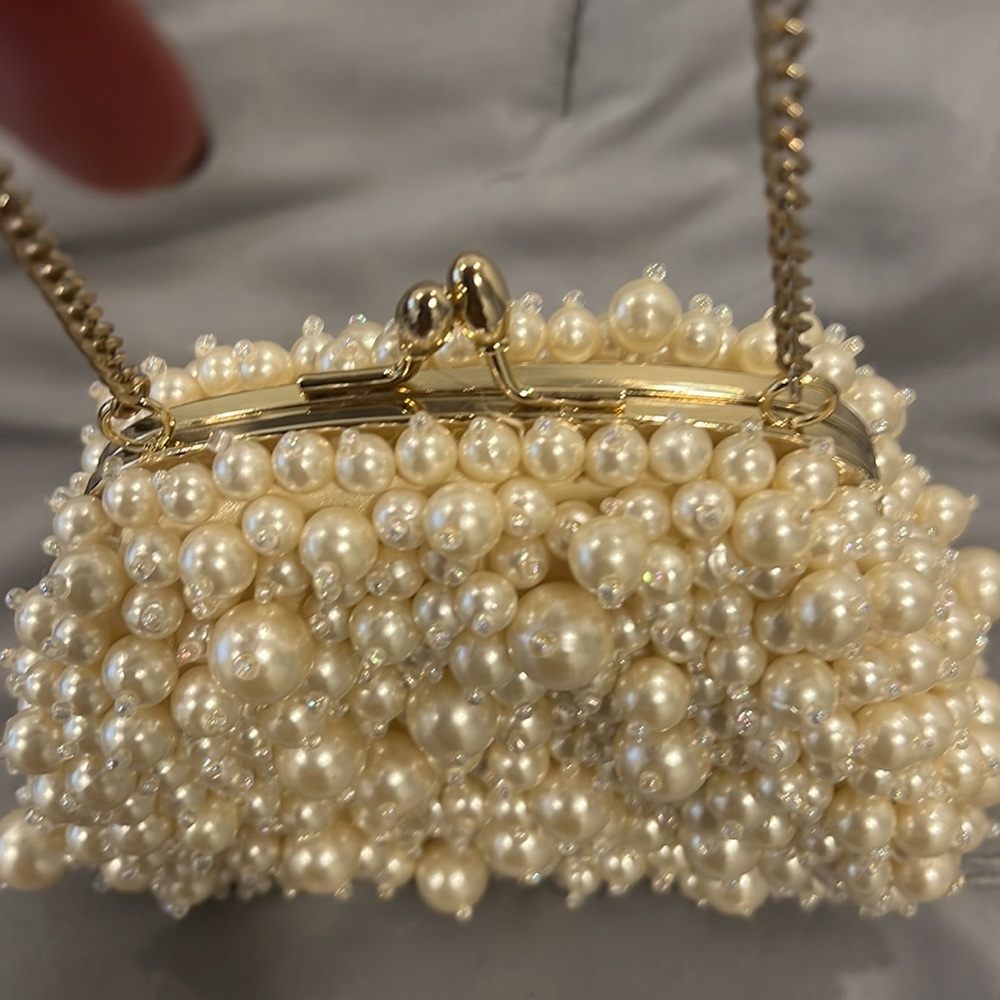 Banana Republic Pearl Clutch Bag - Picture 2 of 8